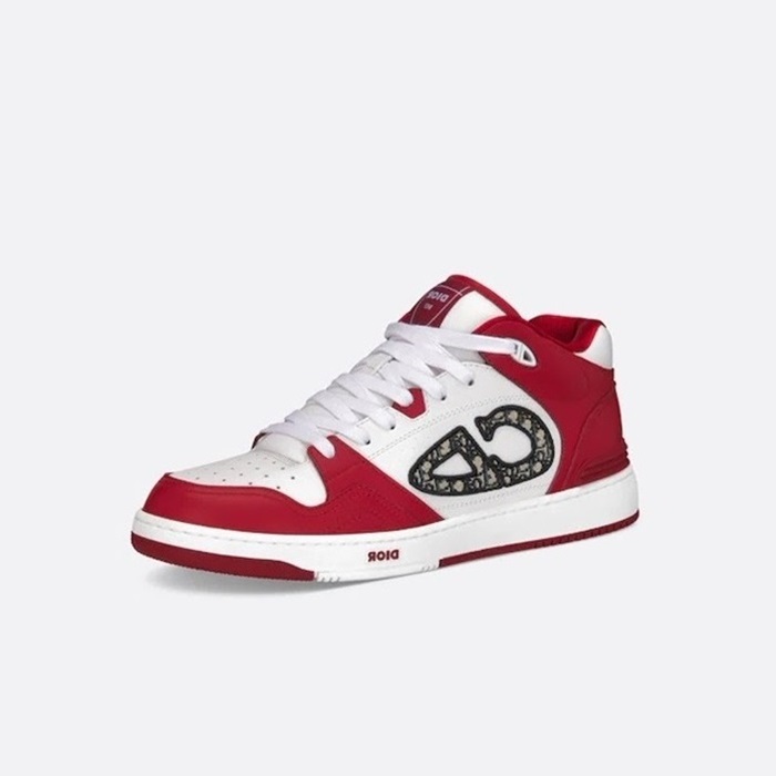 ディオールユニセックスレッドスニーカーs23