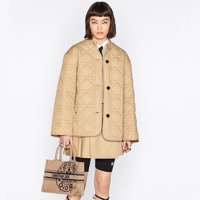 ディオールレディースベージュブックトートバッグb754