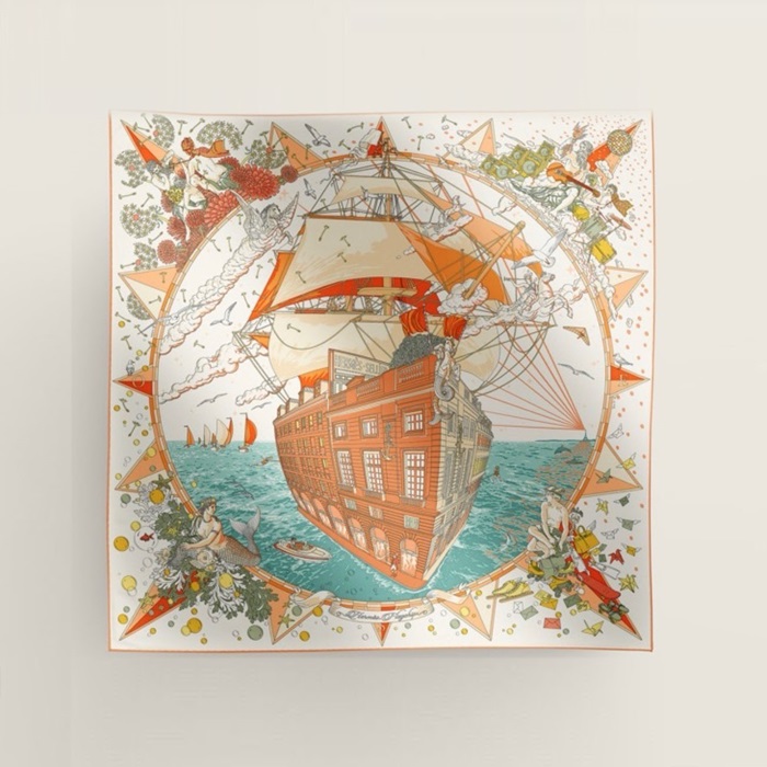 エルメスレディースホワイトニットc1611