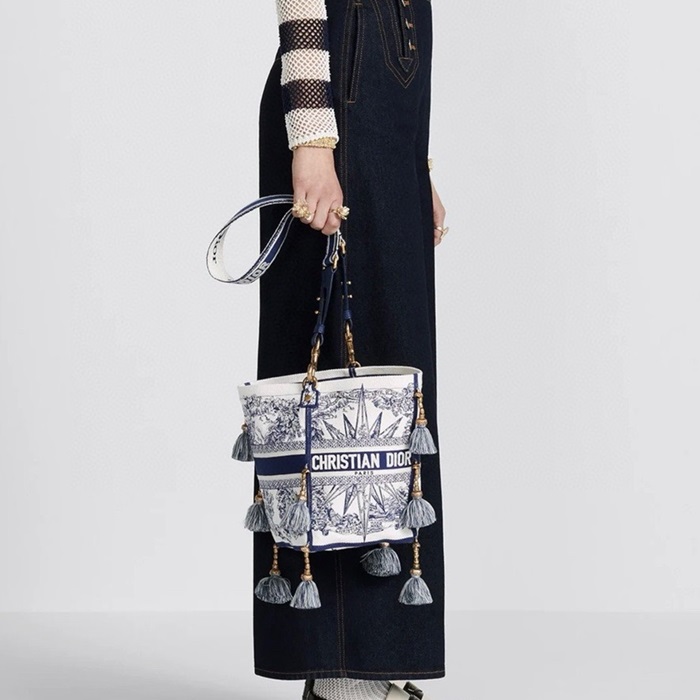 ディオールレディースD-バブルバケットバッグ-b797