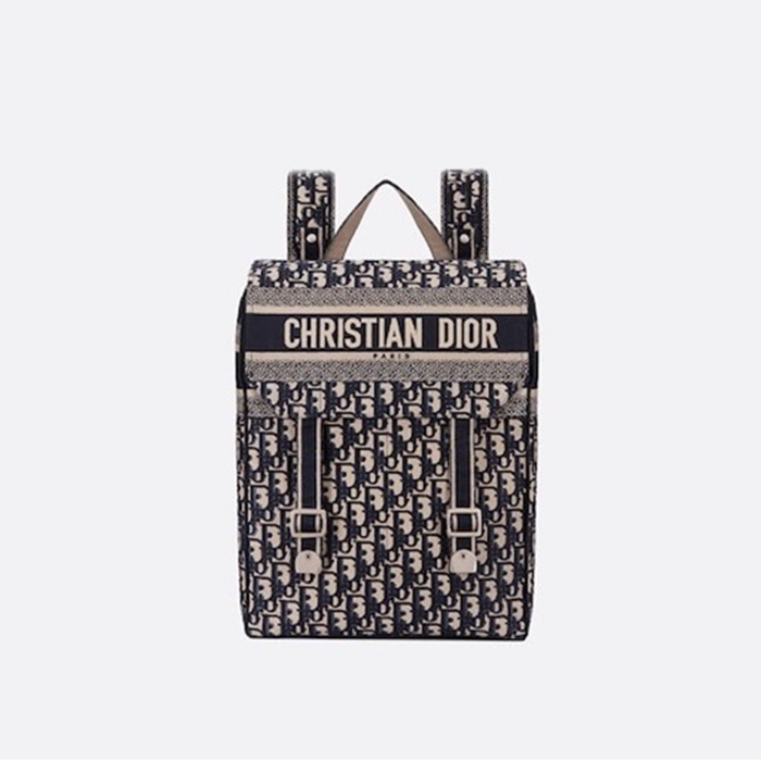 ディオールレディースオブリークバックパックb803