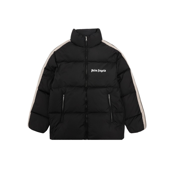 パームエンジェルスユニセックスブラックダックダウンパディングc165