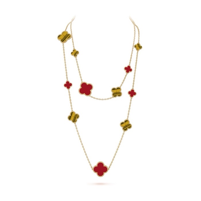 ヴァンクリーフ＆アーペルレディースゴールドネックレスc1639