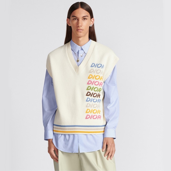 ディオールメンズホワイトベストc211