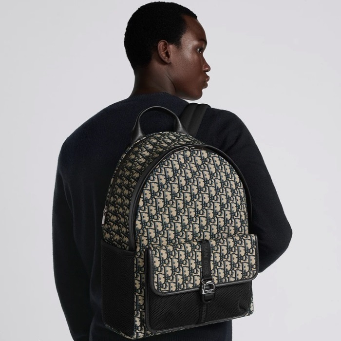 ディオールメンズオブリークバックパックb917