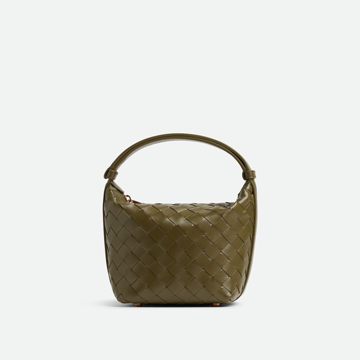 ボッテガヴェネタレディースカーキウォレスb921