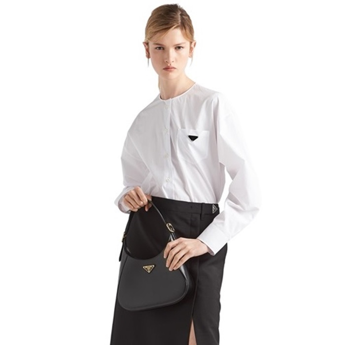 プラダレディースブラックトートバッグb964