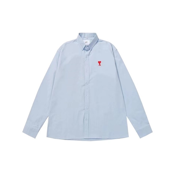 アミメンズブルーシャツc249