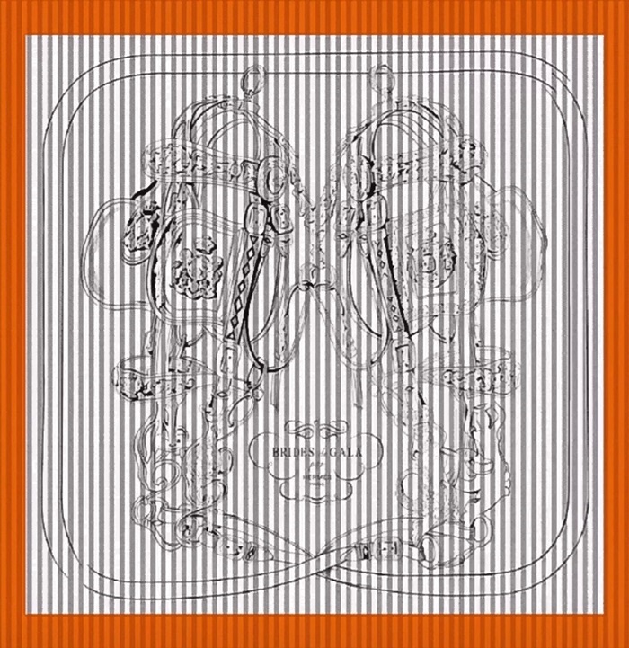 エルメスレディースオレンジニットc1794