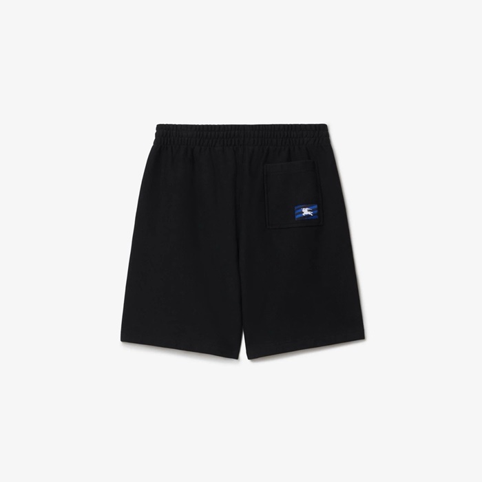 バーバリーメンズカジュアルブラックショートパンツc258