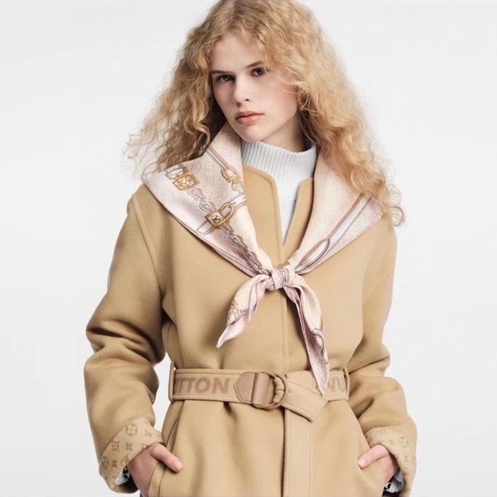 ルイヴィトンレディースピンクニットc1835