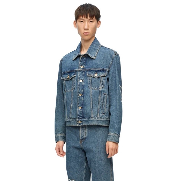 ロエベメンズブルージャケットc291