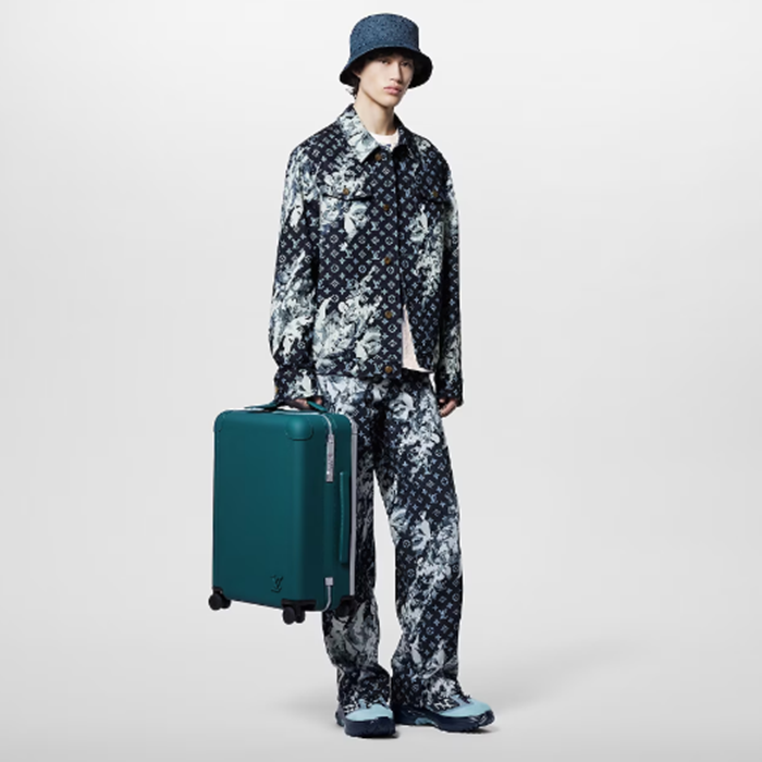 ルイヴィトンモノグラムブルーキャリーバッグc10