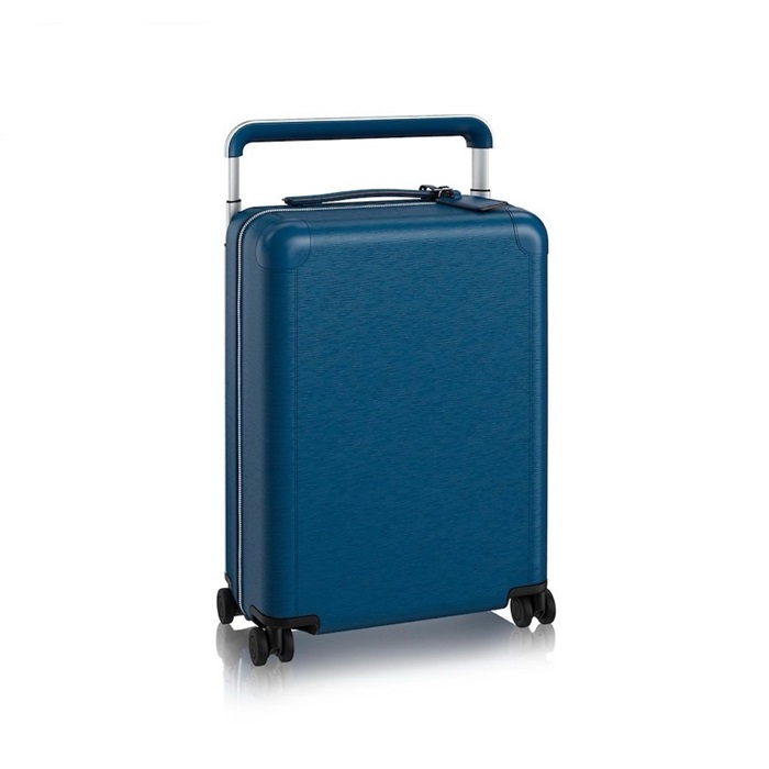 ルイヴィトンホライズン55ブルーキャリーバッグ55c49