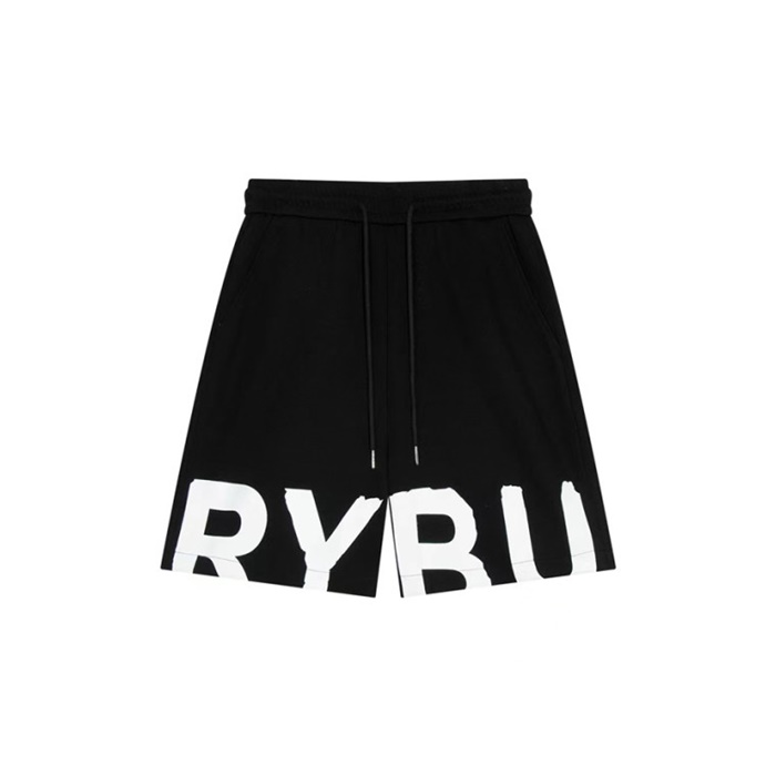 バーバリーメンズカジュアルブラックショートパンツc278