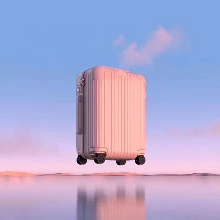 リモワハイブリッドピンクキャリーバッグc108