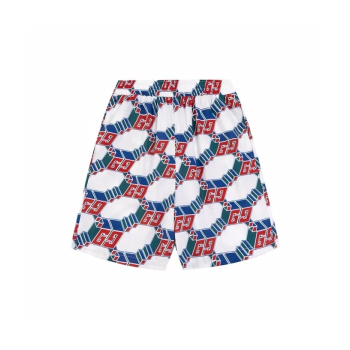 グッチメンズカジュアルホワイトショートパンツc310