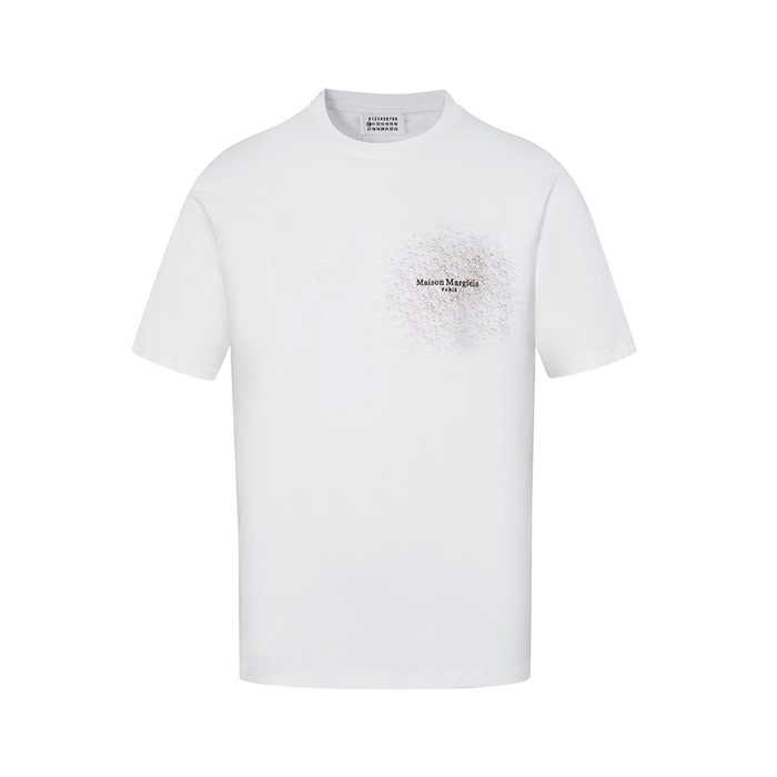 メゾンマルジェラユニセックスクルーネック半袖Tシャツc309