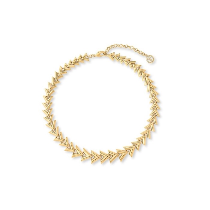 ルイヴィトンレディースゴールドネックレスc1891