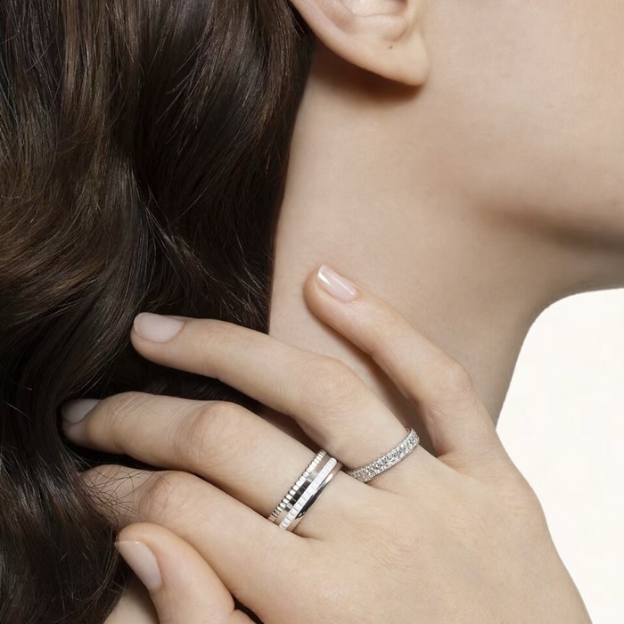 ブシュロンレディースゴールドリングc1918