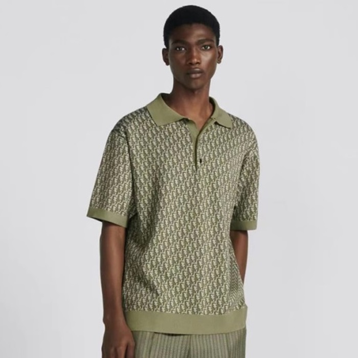 ディオールメンズカーキポロ半袖Tシャツc294