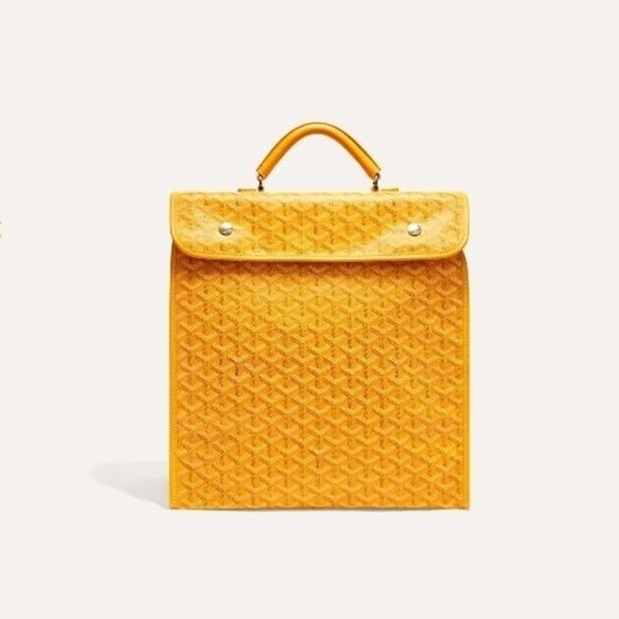 ゴヤールユニセックスイエローサンレジェバックパックb1048