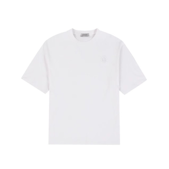 モンクレールメンズホワイト半袖Tシャツc183