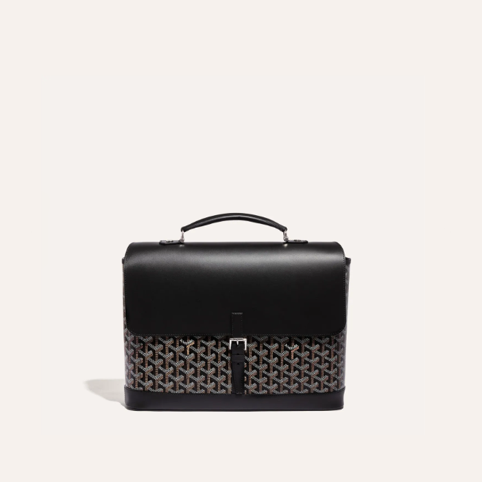 ゴヤールメンズブラックシタダントートバッグb1256