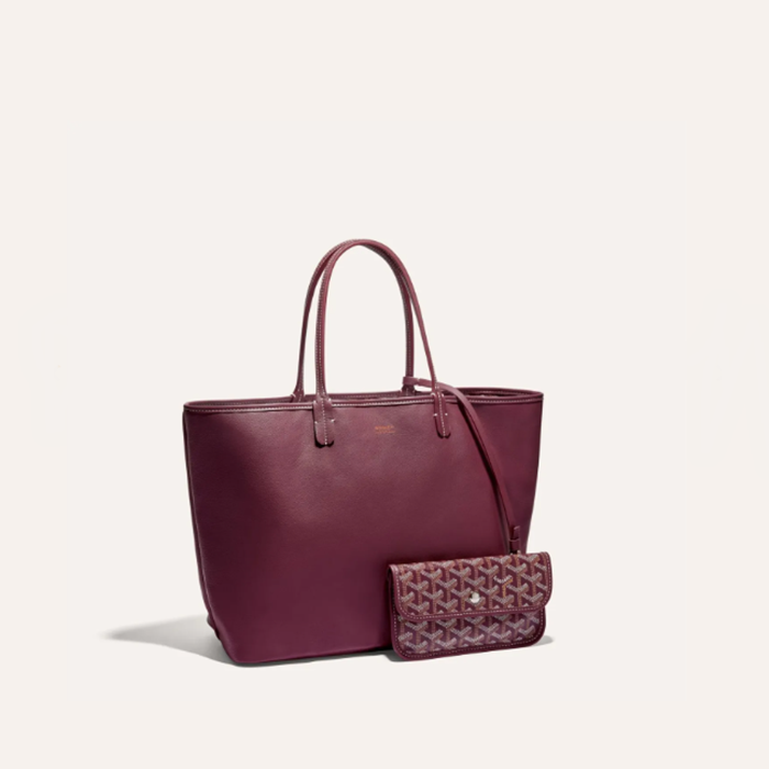 ゴヤールユニセックスバーガンディアンジュバッグb1278