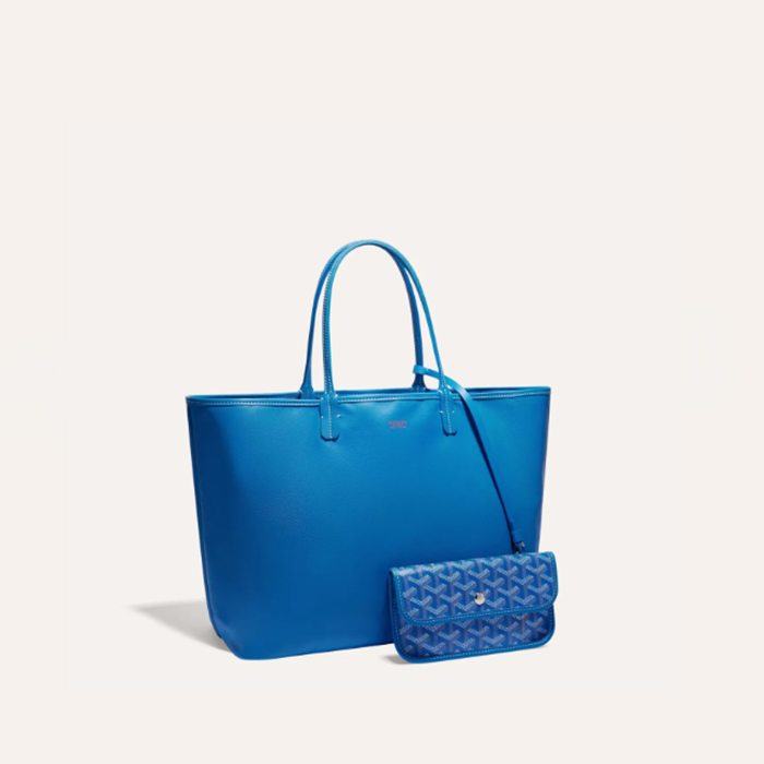 ゴヤールユニセックスブルーアンジュバッグb1281