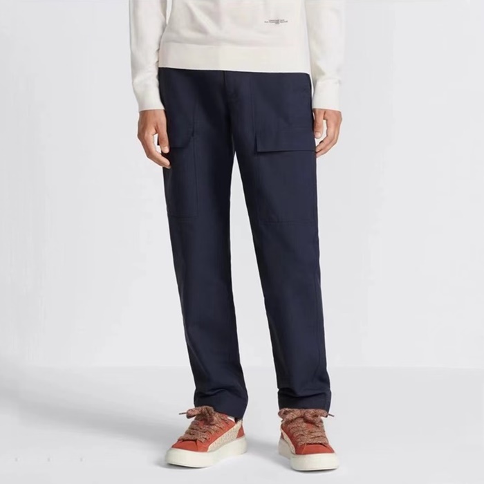 ディオールメンズネイビーパンツc15