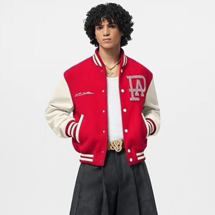 ルイヴィトンメンズレッドジャケットc337