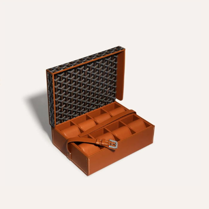 ゴヤールユニセックスブラック時計ケースb1392