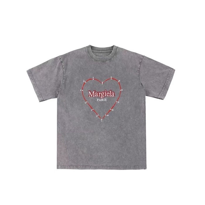 メゾンマルジェラユニセックスグレーシャツc319