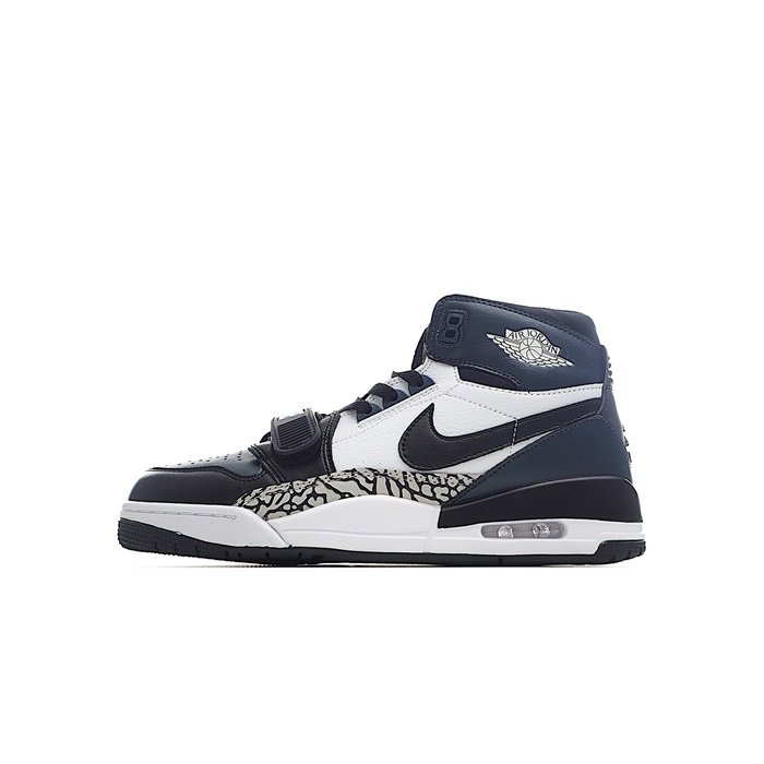 ナイキユニセックスネイビーハイトップスニーカー1s285