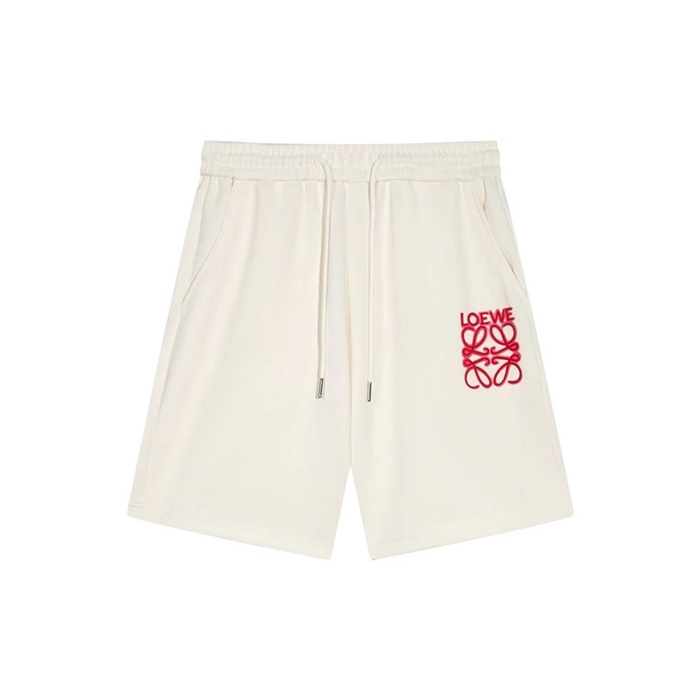 ロエベメンズカジュアルホワイトショートパンツc332