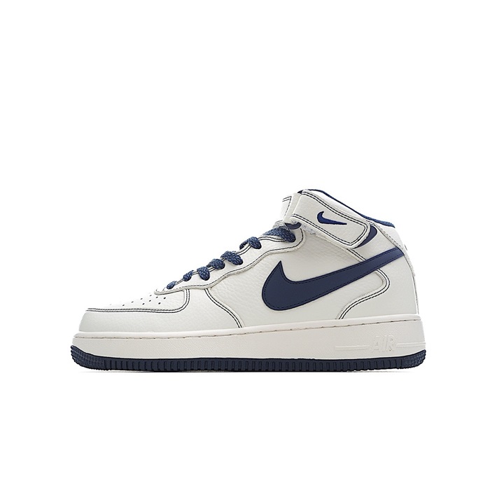 ナイキユニセックスネイビーハイトップスニーカー1s476