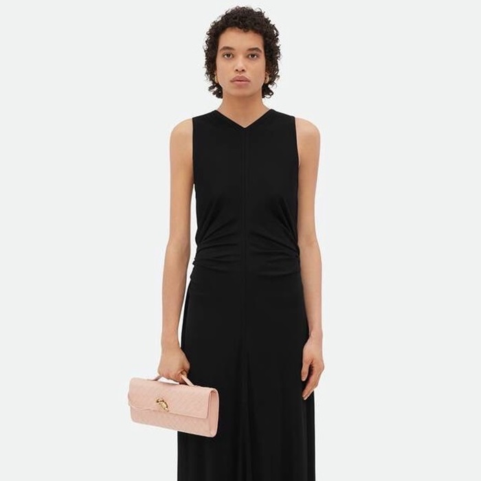 ボッテガヴェネタレディースピンククラッチバッグb1475