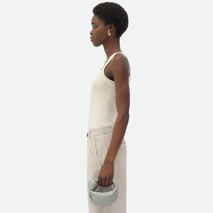 ボッテガヴェネタレディースグレーキャンディジョディバッグb1482