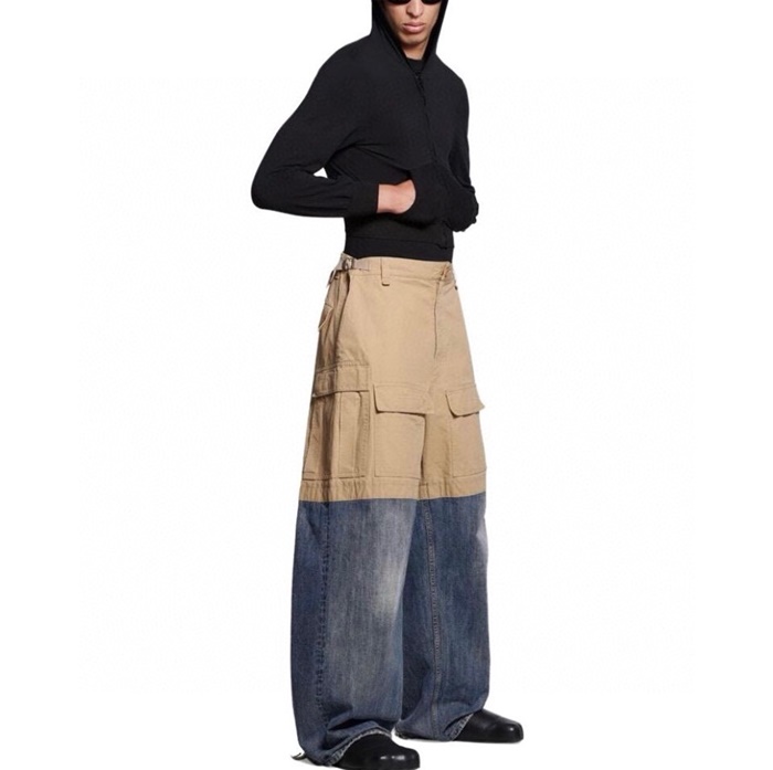 バレンシアガメンズブルージーンズc398