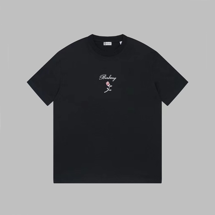 バーバリーメンズブラックシャツc318