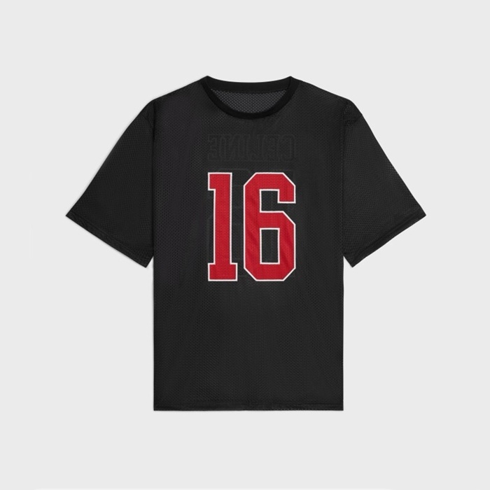 セリーヌメンズブラックシャツc405