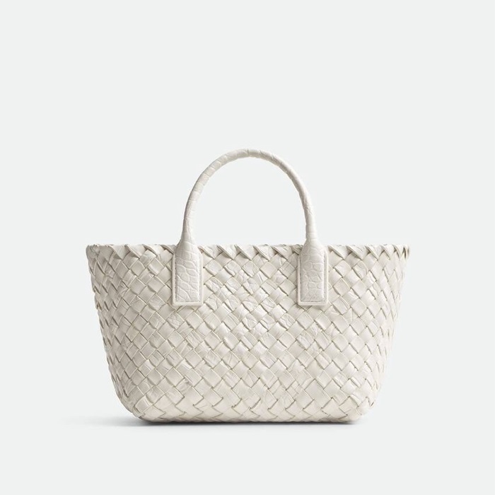 ボッテガヴェネタレディースホワイトミニカババッグb1488