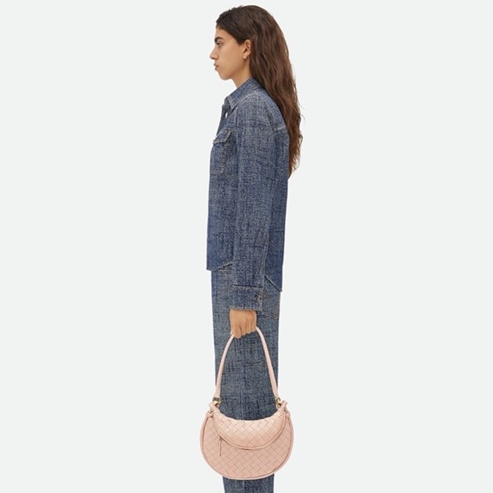 ボッテガヴェネタレディースピンクジェメッリショルダーバッグb1490