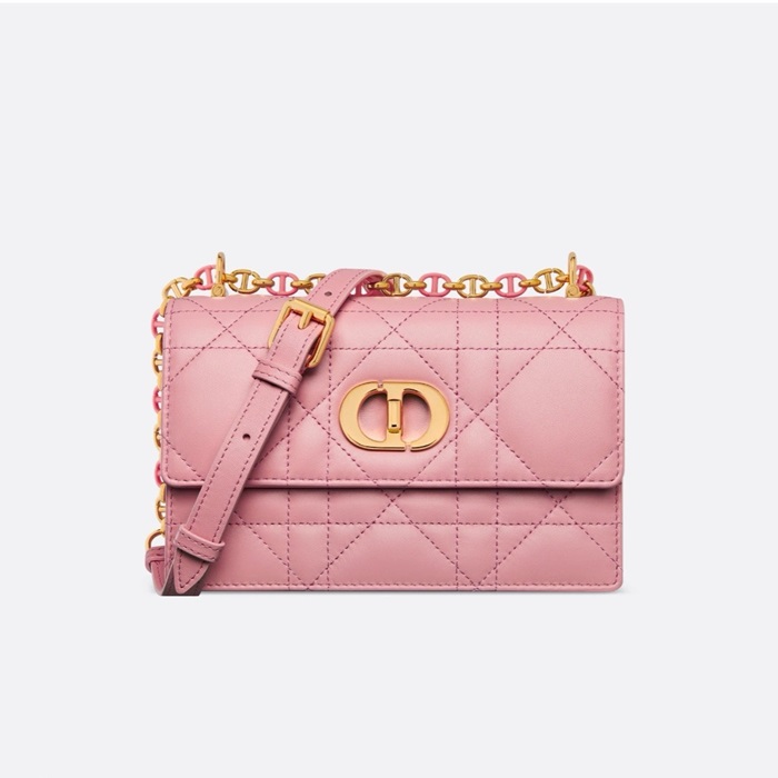 ディオールレディースピンクカロバッグb1592