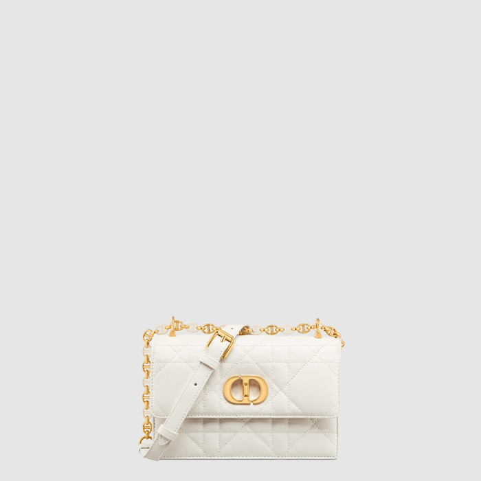 ディオールレディースホワイトカロバッグb1593