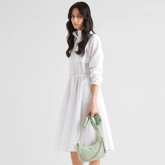 プラダレディースミントトートバッグb1606