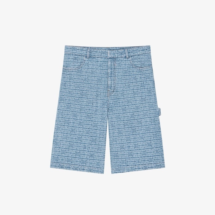 ジバンシィメンズブルーショートパンツc468