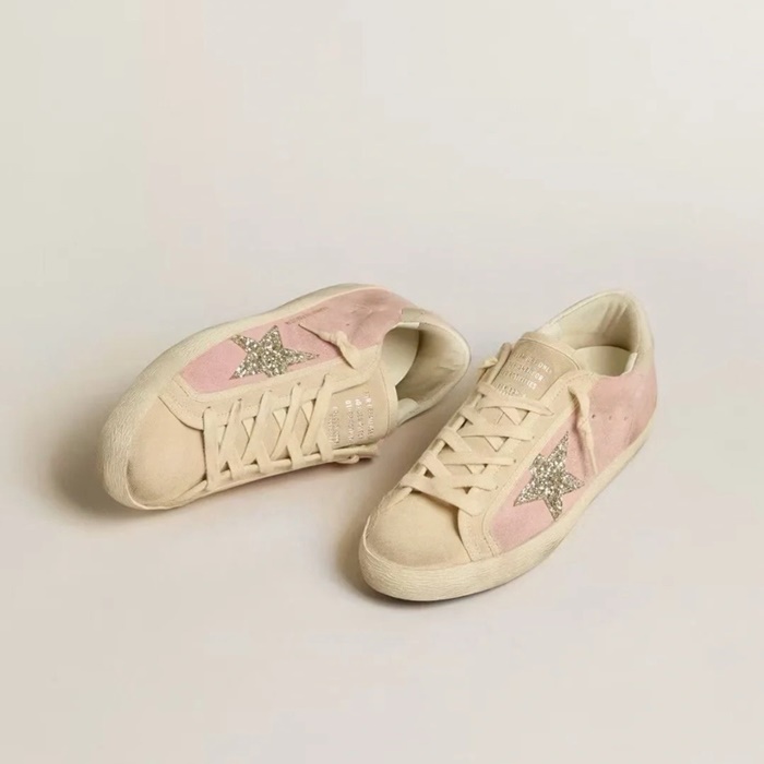 ゴールデングースレディースピンクスニーカーs613