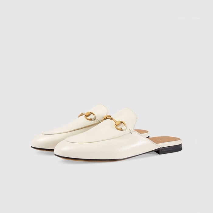 グッチレディースレザーホースビットブローファーs616